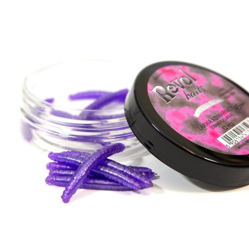 LARWA KOMARNICY - FIOLETOWA PERŁA - 4,5cm