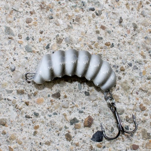 GĄŚIENICZKA - BIAŁO SZARA - F - 3,2cm