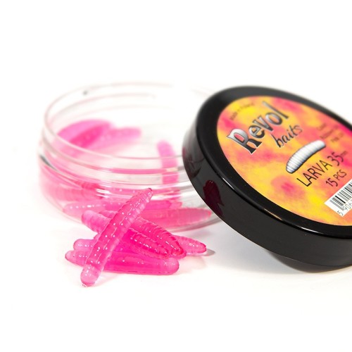 LARVA - RÓŻOWY UV - 5cm