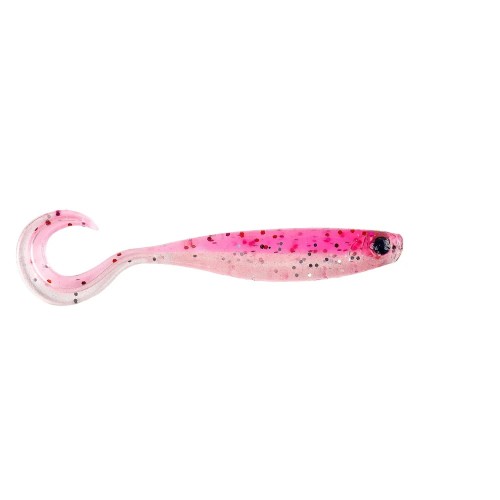MEZASHI CROSS CURLY TAIL - PINK SARDINE - 9cm