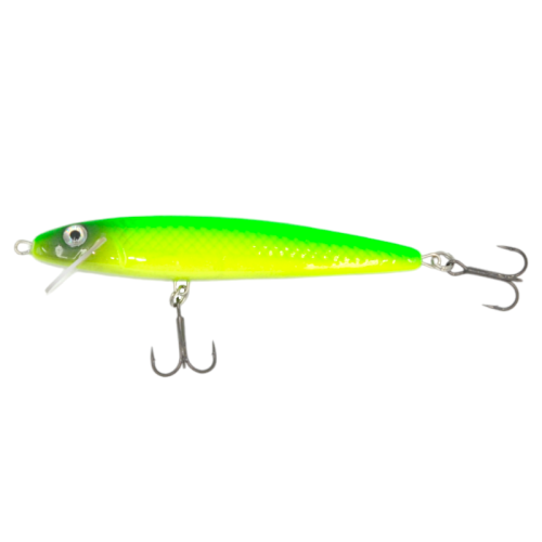 ZANDER SLIM - F - FLUO GREEN - 10cm