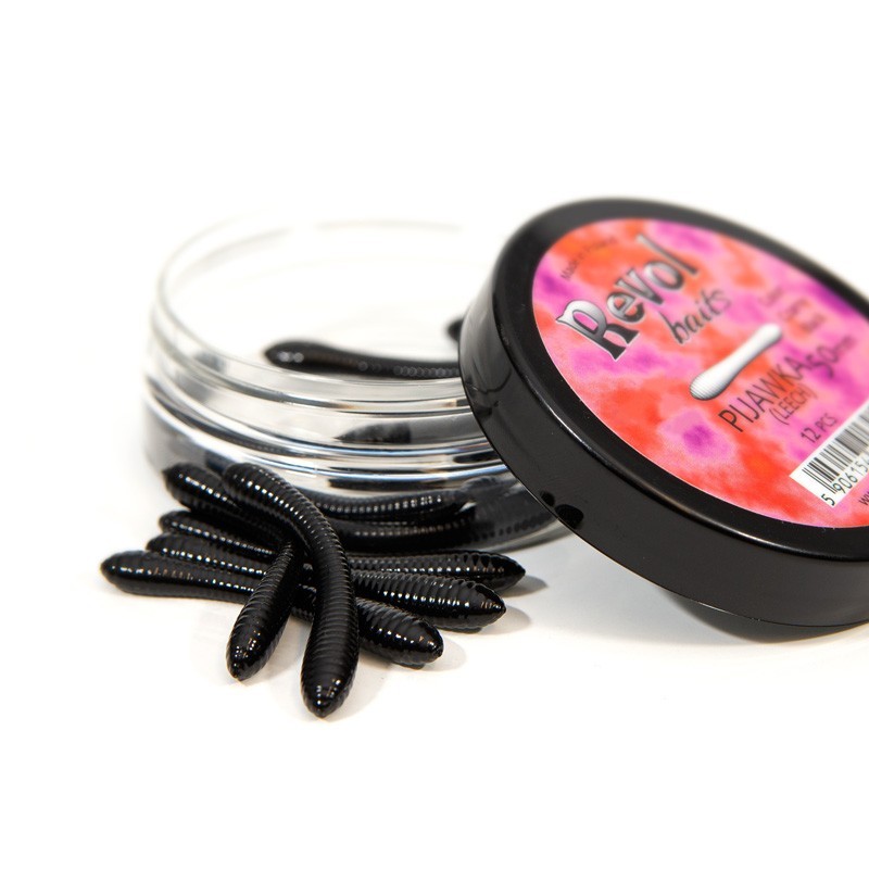 PIJAWKA - CZARNY - 7cm