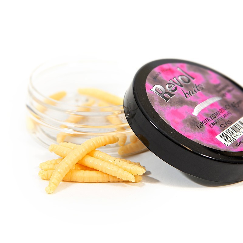 LARWA KOMARNICY - JASNOŻÓŁTY - 4,5cm