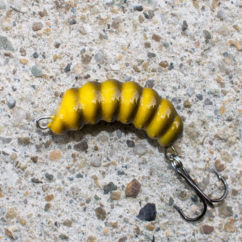 GĄŚIENICZKA - ŻÓŁTO CZARNA - F - 3,2cm