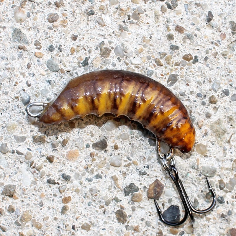 ROBAL - BRĄZOWO ŻÓŁTY - S - 3,5cm