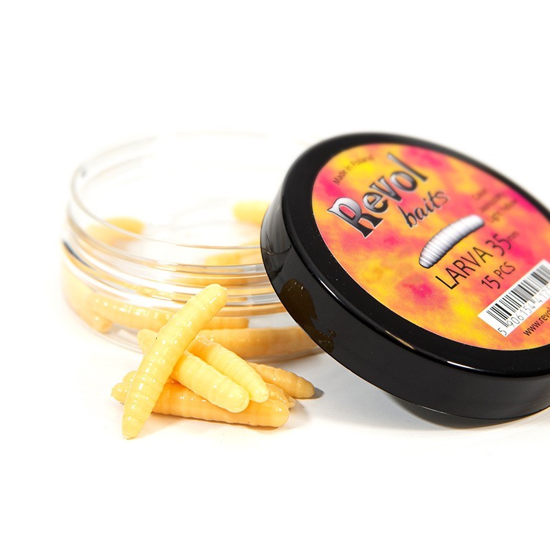 LARVA - JASNOŻÓŁTY - 3,5cm