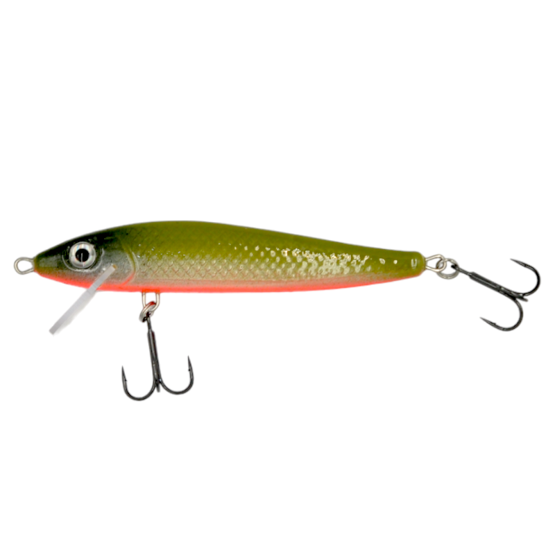 ZANDER 8 - F - GREEN RED - 8cm