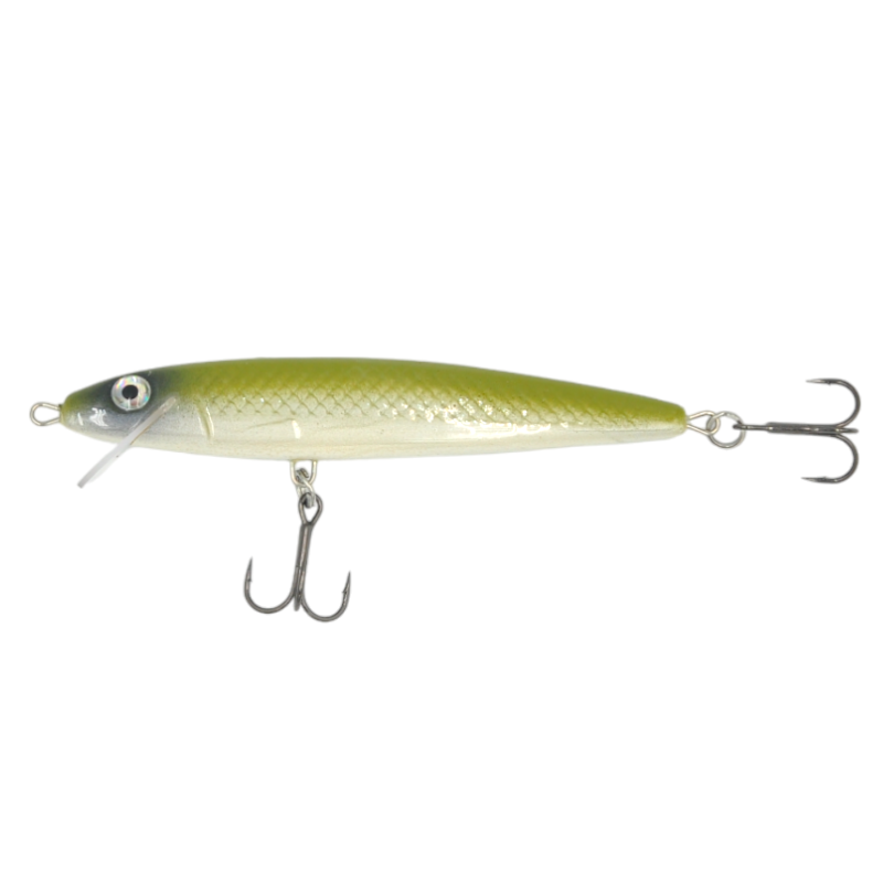 ZANDER SLIM - F - MOSS GREEN - 10cm