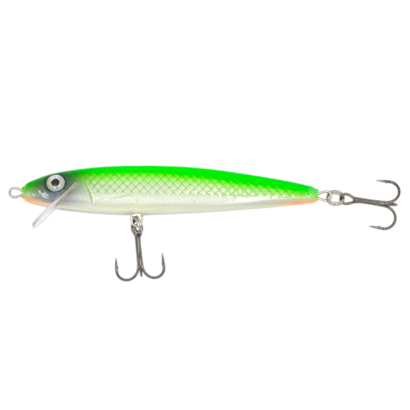 ZANDER SLIM - F - GREEN - 10cm