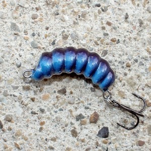 GĄŚIENICZKA - NIEBIESKO FIOLETOWY - F - 3,2cm