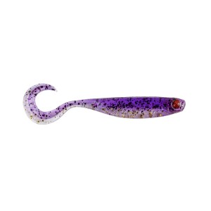 MEZASHI CROSS CURLY TAIL - PURPLE MAGIC - 9cm