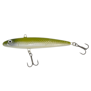 SLIM MINNOW - S - MOSS GREEN - 10cm