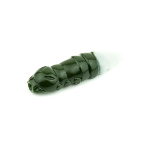 PUPA - DARK OLIVE / WHITE - 3,2cm