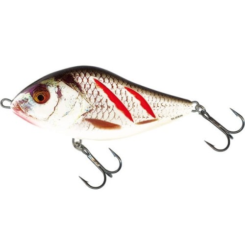 SLIDER - S - WOUNDED GREY SHINER - 5cm
