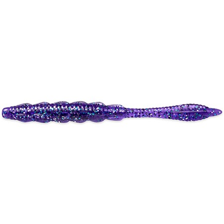 SCALY FAT - DARK VIOLET PEACOCK & SILVER - 8,2cm