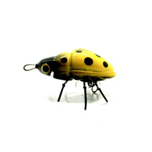 LADY BIRD - YELLOW - F - 2,4cm