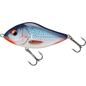 SLIDER - S - BLEEDING BLUE SHAD - 5cm