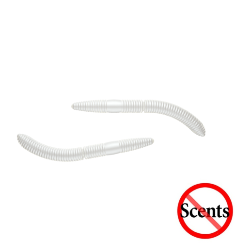 FATTY D'WORM - SILVER PEARL - 6,5cm