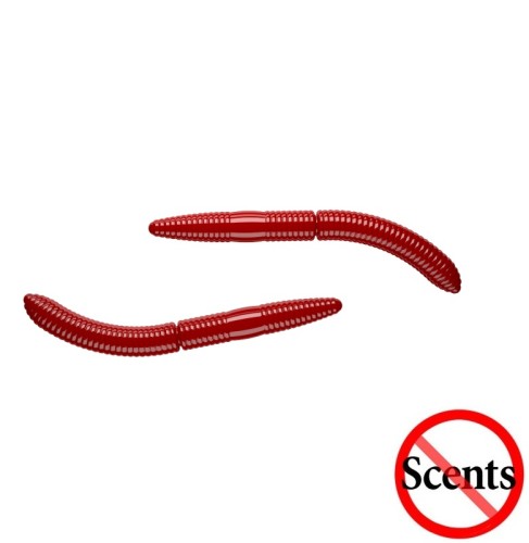 FATTY D'WORM - RED - 6,5cm