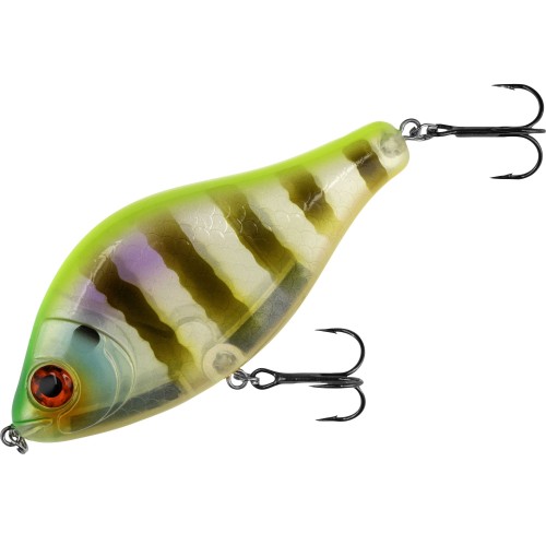 WOBLER - MFT JERK - 10cm / CHARTREUSE BLUEGILL - SUSPENDING
