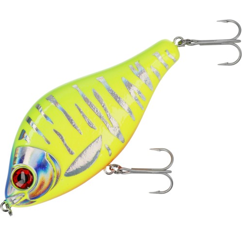 WOBLER - MFT JERK - 10cm / HOLO TIGER - SUSPENDING