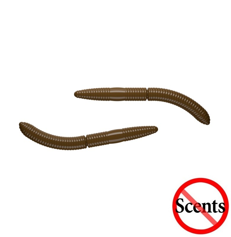 FATTY D'WORM - BROWN - 6,5cm