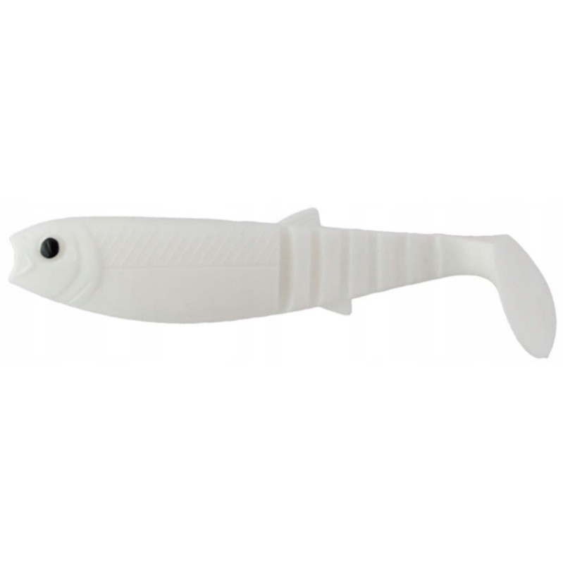 CANNIBAL SHAD - WHITE - 10cm