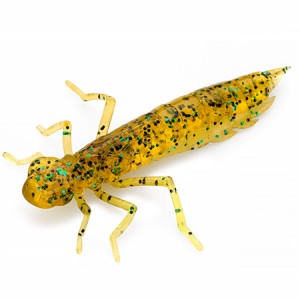 DRAGONFLY - CARAMEL/GREEN & BLACK - 2cm