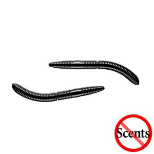 FATTY D'WORM - BLACK - 6,5cm