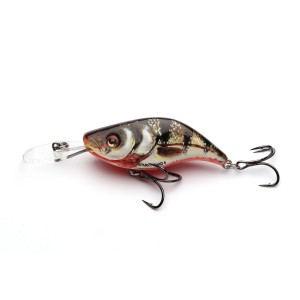 SPARKY SHAD - S -  YELLOW HOLOGRAPHIC PERCH - 4cm