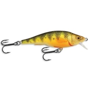 YELLOW PERCH - SHALLOW DIVE - FLOURESCENT MATTE - 7,3cm