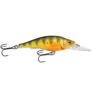 YELLOW PERCH - MEDIUM DIVE - FLOURESCENT MATTE - 9,8cm