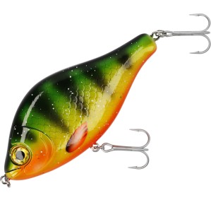 WOBLER - MFT JERK - 10cm / HOT PERCH - SUSPENDING