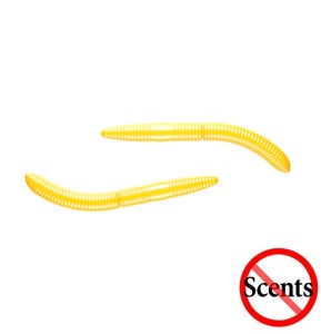 FATTY D'WORM - YELLOW - 6,5cm